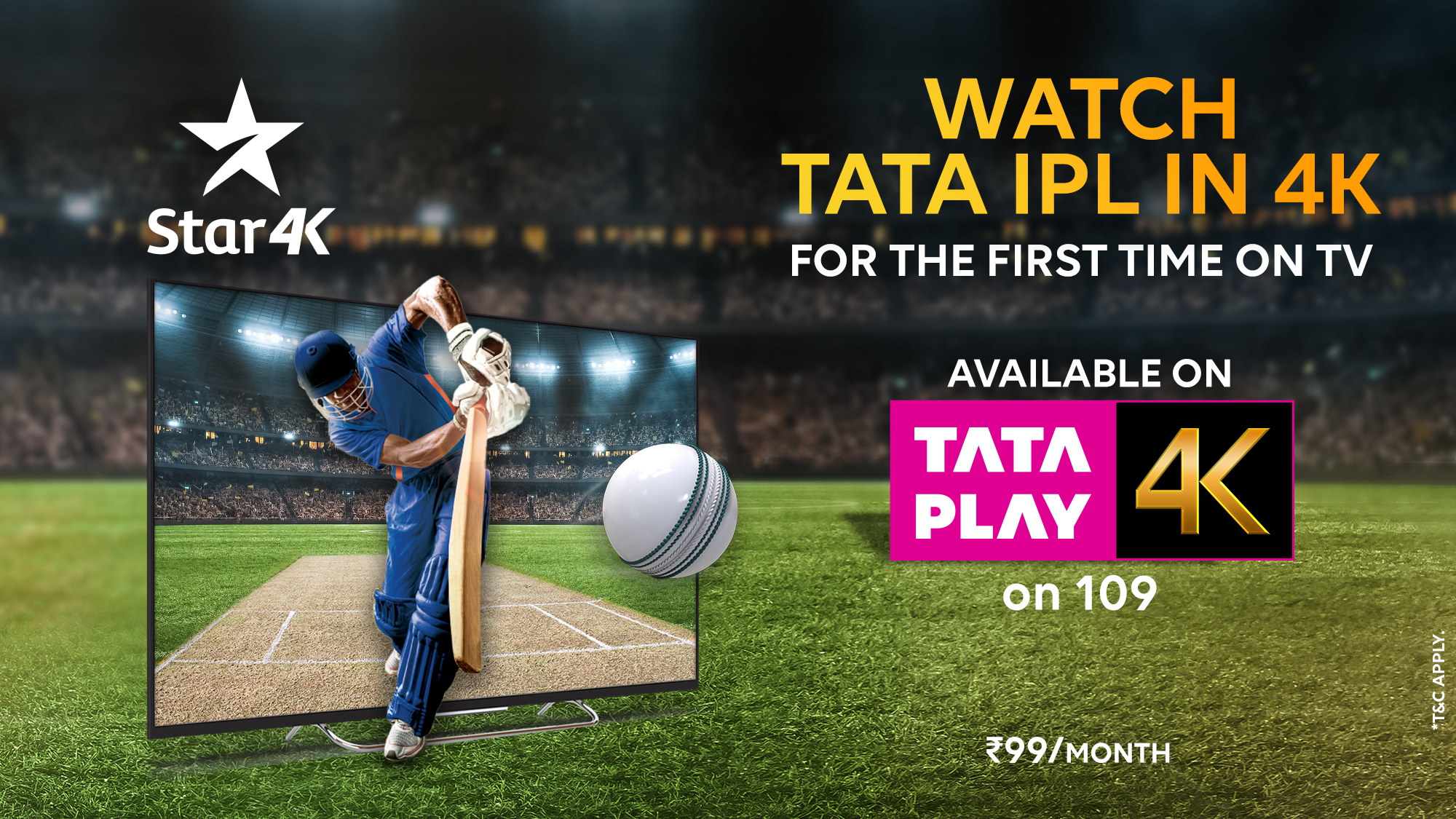 Tata Play in association with Disney Star launches Tata Play 4K ...