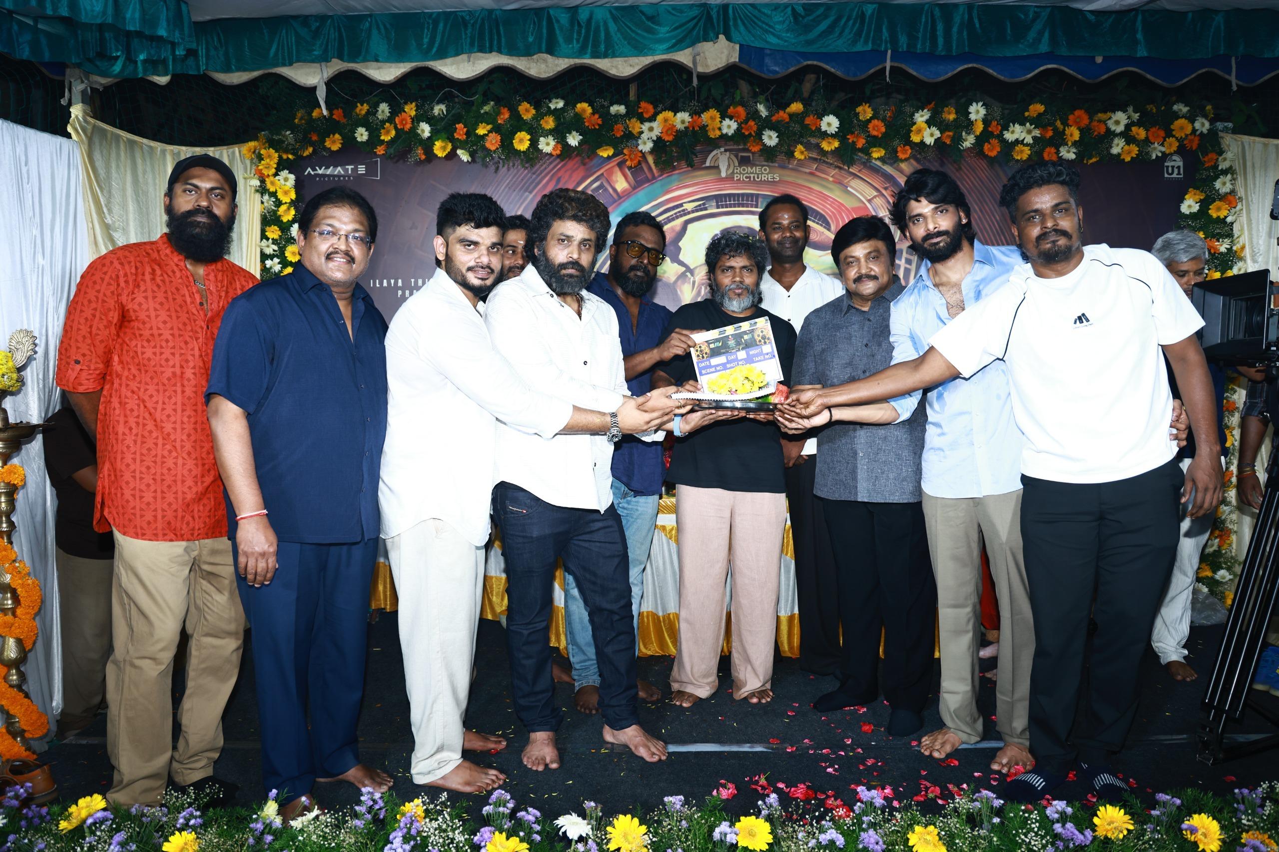 Romeo Pictures ராகுல் – Aviate Pictures கோகுல் ஸ்ரீனிவாசன் இணைந்து தயாரிக்கும் ஃபிராங்க்ளின் ஜேக்கப் இயக்கும் புதிய திரைப்படம் – இளைய திலகம் பிரபு, விஜய் வர்மா நடிப்பில் பூஜை நடைபெற்றது!